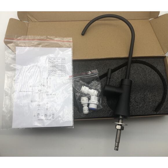 EKRTE Commercial Water Filtration Faucet Lead Free Brass Drinking Water Purifier - Picture 3 of 9